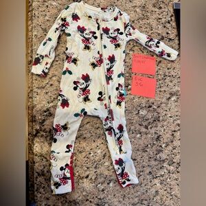 Posh Peanut Minnie Mouse Christmas Convertible Footie